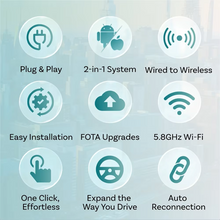 Ottocast Mini 2-in-1 Wireless CarPlay Adapter