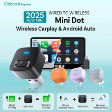 Ottocast Mini 2-in-1 Wireless CarPlay Adapter